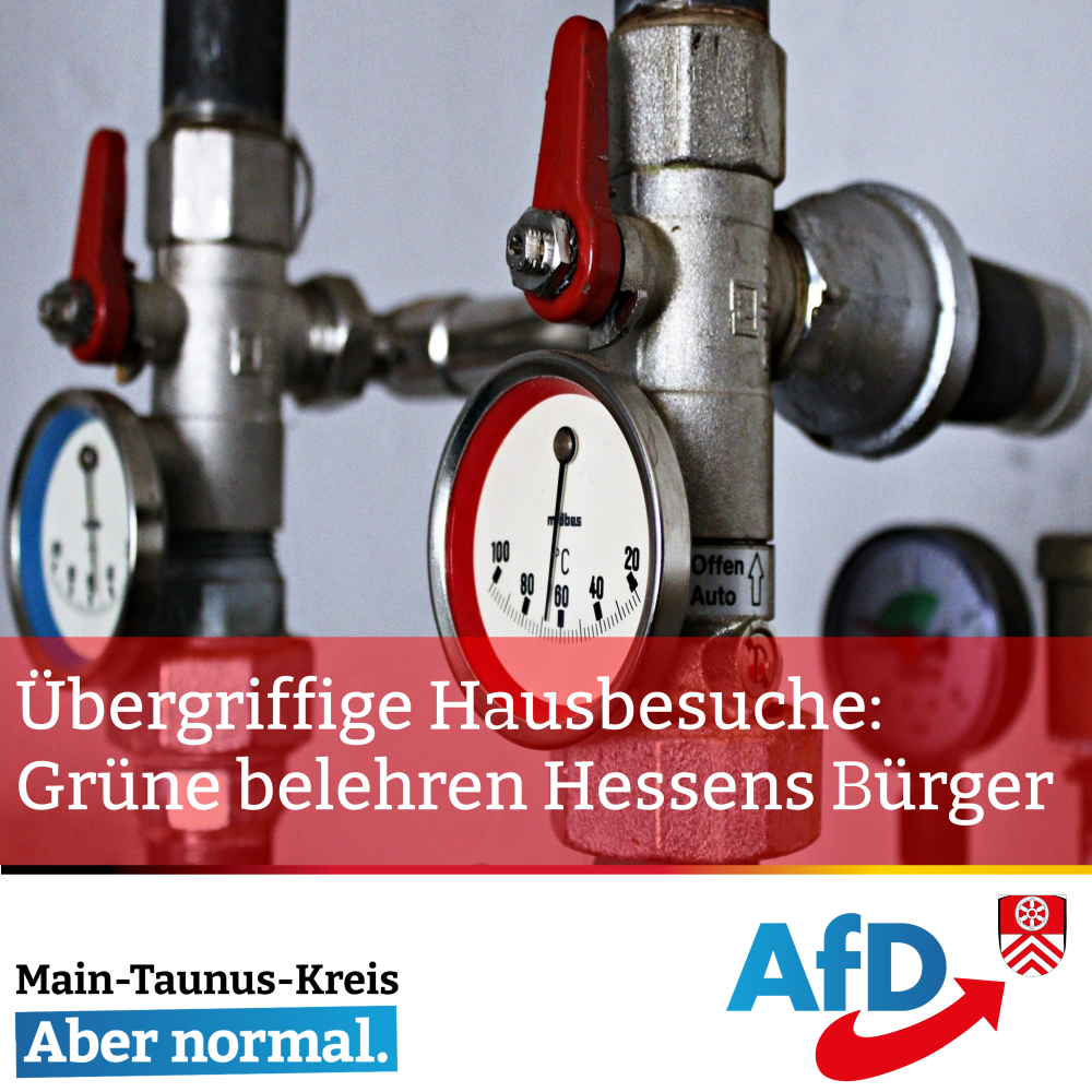 Übergriffige Hausbesuche: Grüne belehren Hessens Bürger