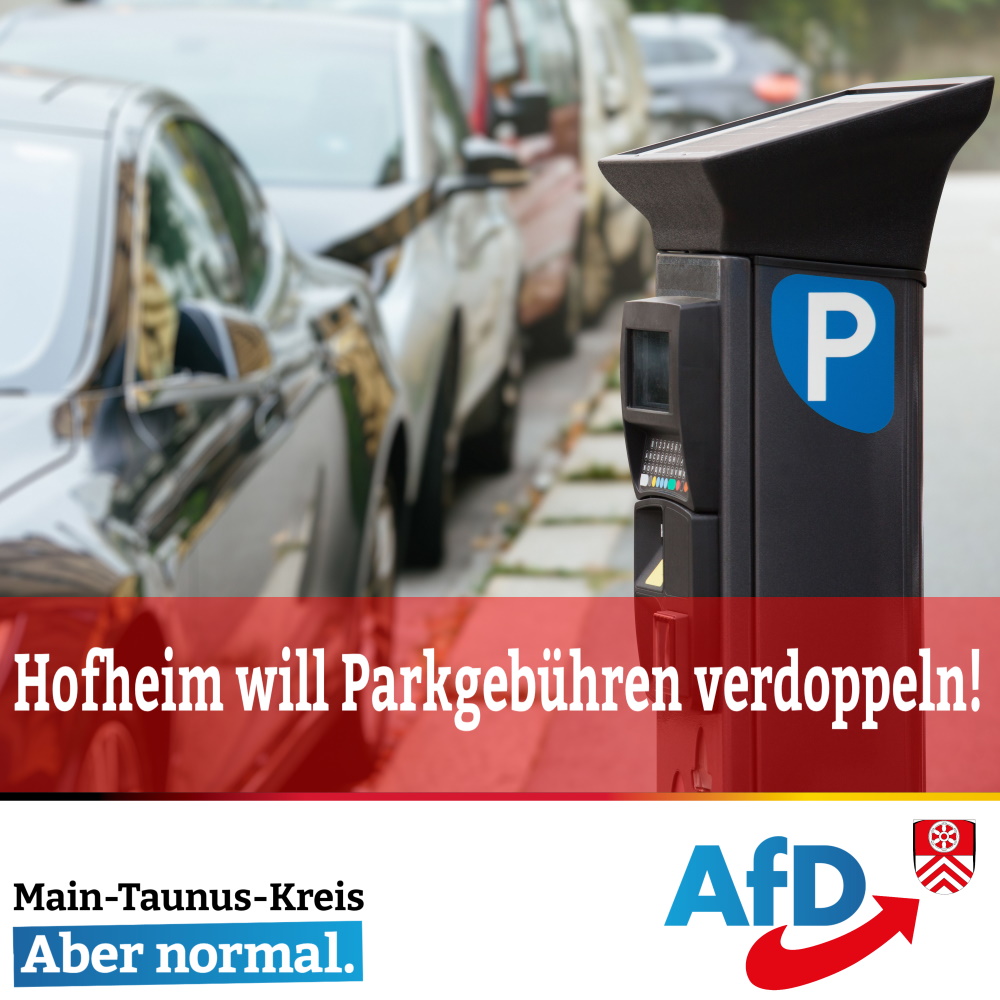 2023: Verdoppelung der Parkgebühren, Anwohnerparken fünfmal so teuer!