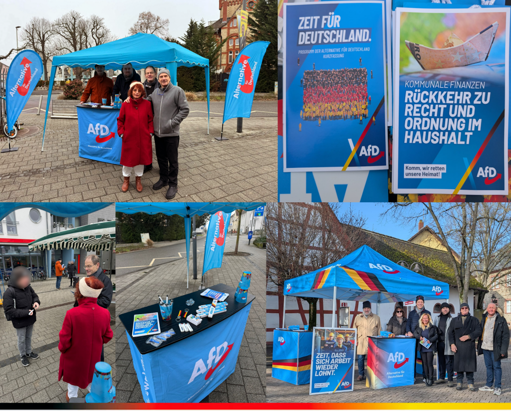 ++ Nächste Infostände, diesmal auch in Hochheim ++