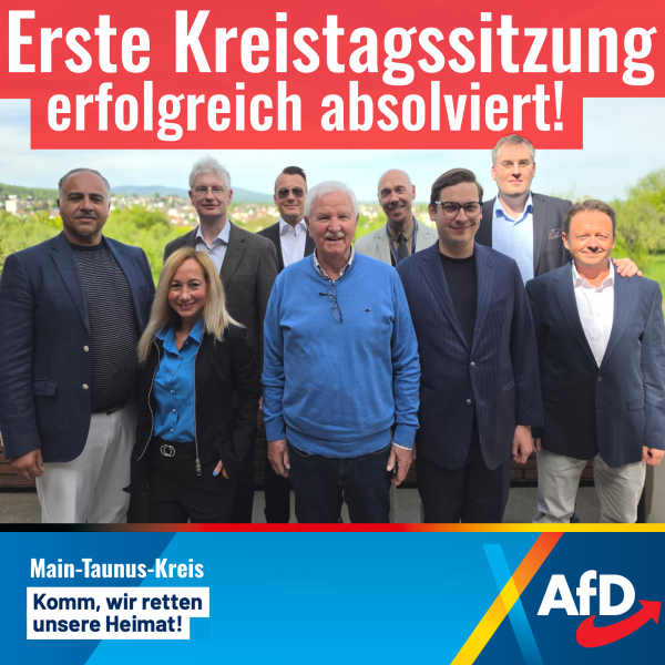 Erste Kreistagssitzung in der XX WP