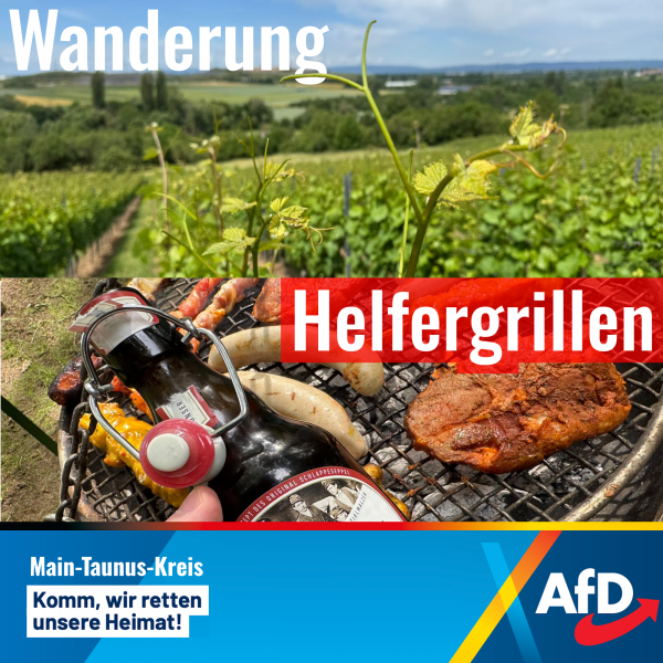 Helfergrillen und Wanderung